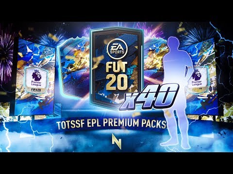 2 TOTS IN 1 PACK!!! 40 x PREMIER LEAGUE 25K UPGRADE PACKS!!! - FIFA 20 Ultimate Team
