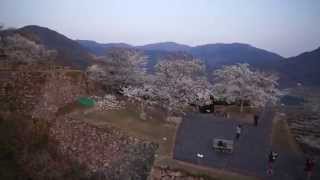 preview picture of video 'the beautiful Heritage in Japan  Takeda Castle'