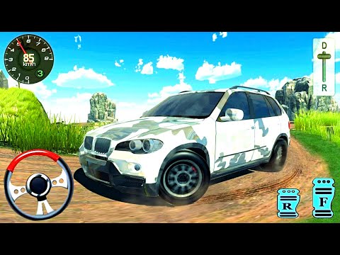 Offroad Jeep Army SUV Mountain Driving Game - 4x4 SUV Prado Drive Simulator - Android GamePlay #2