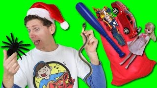 What’s In The Christmas Bag? Song with Matt | Toys and Snakes? | Learn English Kids gameplay video by nataliewalker, 4:02 duration