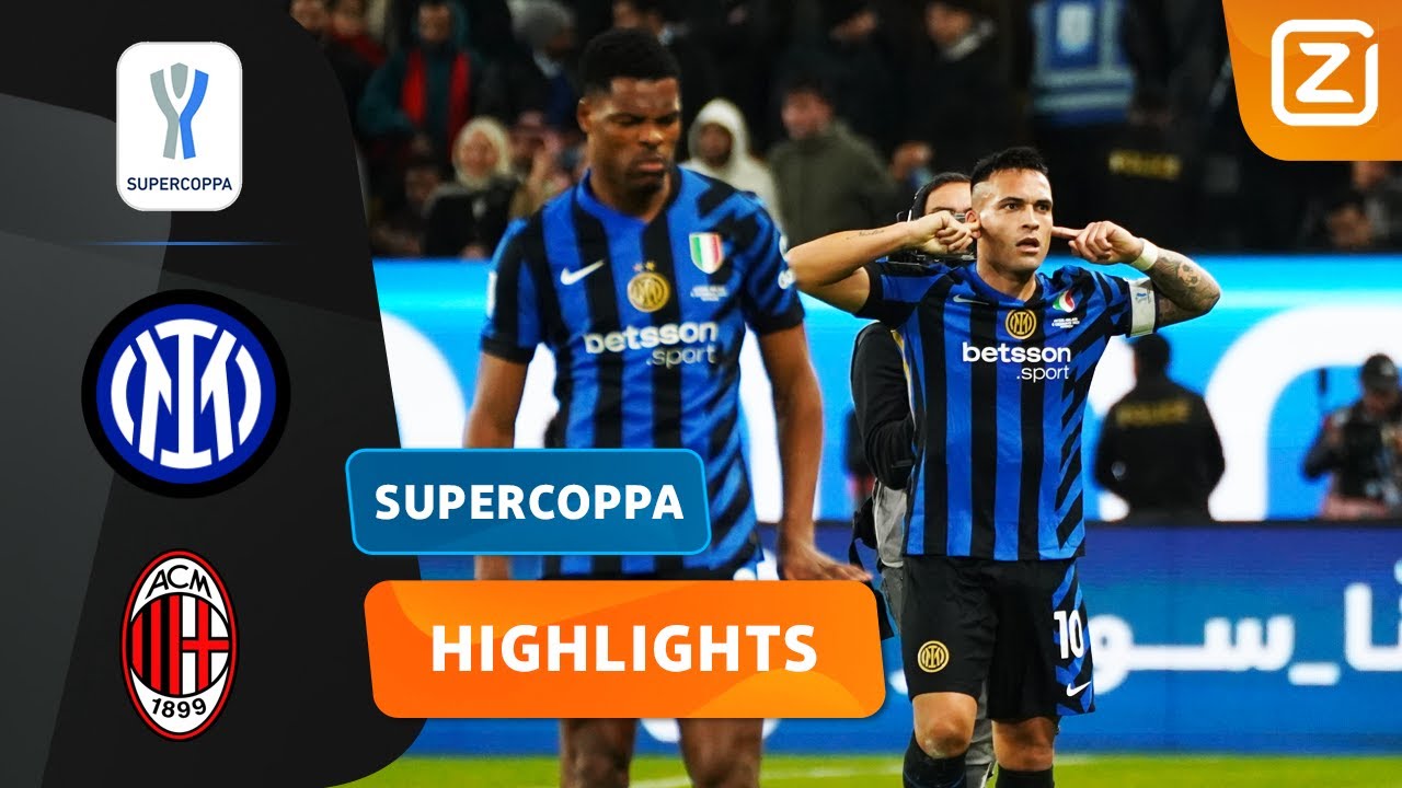 WOW! SENSATIONELE COMEBACK IN STRIJD OM SUPERCOPPA!!😱🥵 | Inter vs Milan | Supercoppa 2024/25