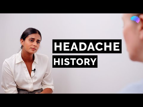 Headache History | OSCE Guide | UKMLA | CPSA | PLAB 2