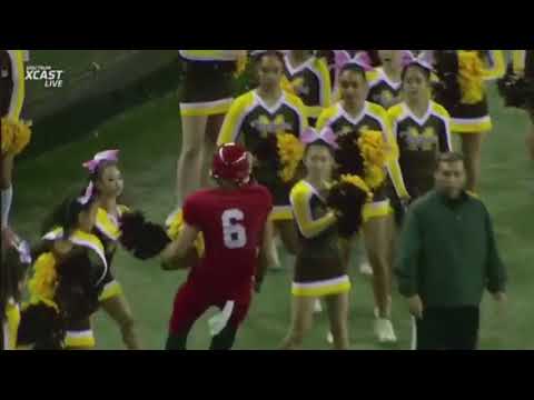 Kahuku High QB Sol-Jay Maiava c/o 2020 OIA Championship game highlights.