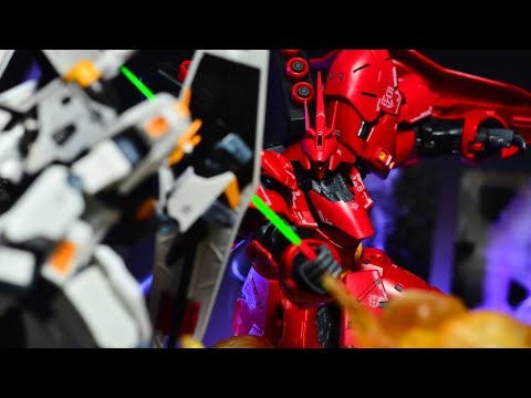 Mobile Suit Gundam Char's Counterattack RG (Real Grade) 1/144 Sazabi Review