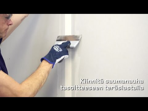 How-to: Kipsilevyjen saumaus - Tikkurila Ammattilaiset