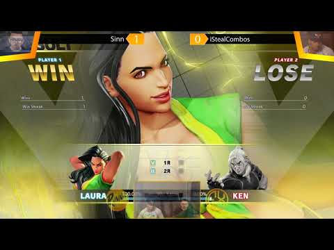 Sinn (Laura) vs. iStealCombos (Ken) - Runnit at the Dojo 5