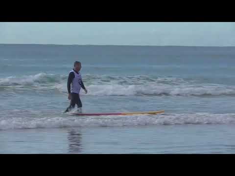 Over 40 Men's Division of the Australian Longboard Titles