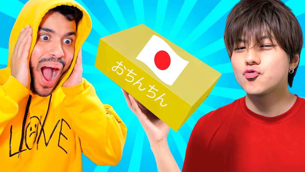 RECEBI UMA CAIXA DO MEU AMIGO JAPONÊS!