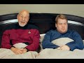 Patrick Stewart James Corden