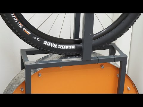 Maxxis Rekon Race MaxxSpeed EXO/TR Rolling Resistance Test (spin up video)