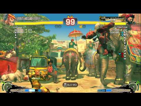 -R- (Adon) vs INFILTRATION (Akuma) - AE 2012 Ranked Match *720p HD*