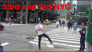 53rd St &amp; 3rd Ave,  New York City, music by the Ramones