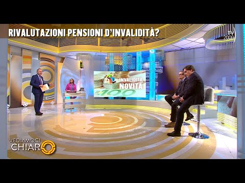 Vediamoci Chiaro (TV2000) 6 febbraio 2023 - Rivalutazione pensioni d'invalidità