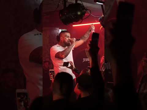 MLBRN performing Bars of Steel live at Laundry Bar