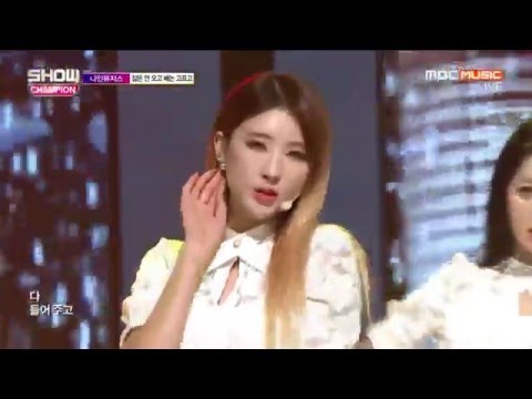 9Muses 2nd Week of December "Sleepless Night" Show Champion (12/9/2015)