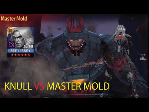 KNULL VS MASTER MOLD | KNULL GBR | MARVEL FUTURE FIGHT KNULL