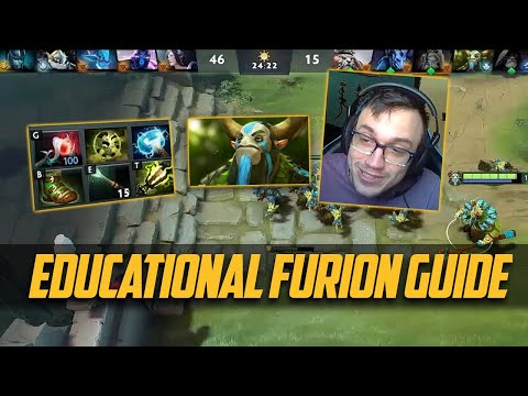 How to play Nature's Prophet from Behind (Educational gameplay)