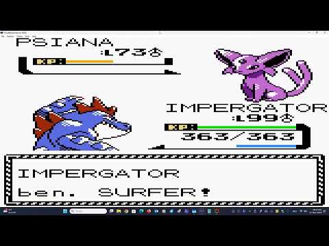 Let's Play Pokemon Kristall Part 55 Der  Finale Kampf gegen Trainer Rot !!