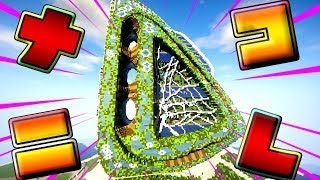【マインクラフト】ナニコレ珍建築物！第1弾ドラゴンフライタワー[マイクラ配布ワールド紹介]