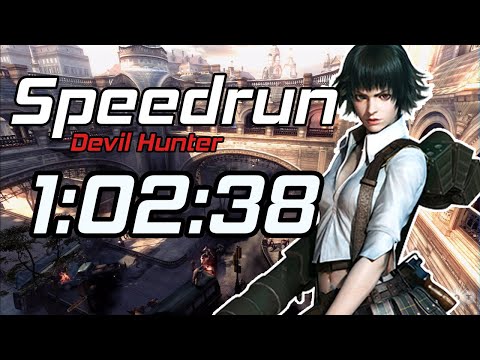 Devil May Cry 4 New Game Devil Hunter Speedrun in 1:02:38