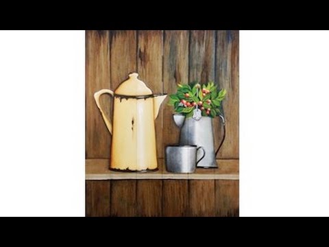 Pintura Still Life com Luiz Poletti