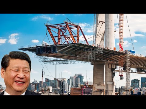 Chinese Engineers have Built a MEGA Bridge the Height of a Skyscraper