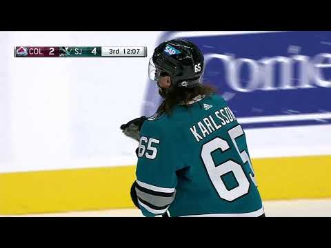 Erik Karlsson Goal (1+0) vs Colorado Avalanche | 01.03.2021