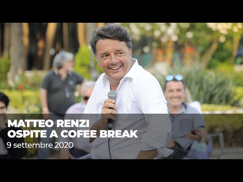 Matteo Renzi ospite a Coffee Break | 9 settembre 2020
