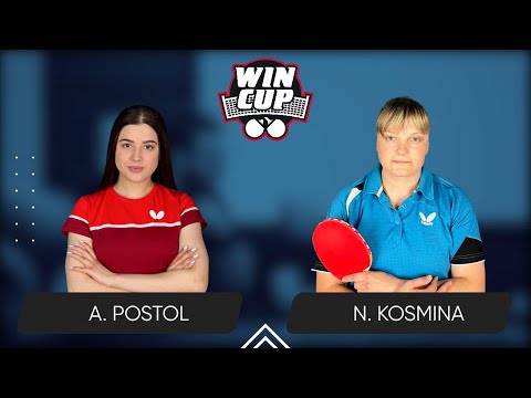 13:15 Anastasiia Postol - Natalia Kosmina West 2 WIN CUP 03.07.2024 | Table Tennis WINCUP