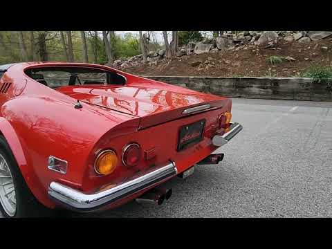 Thumbnail for 1974 Ferrari 246 GTS cold start. by Ferrari