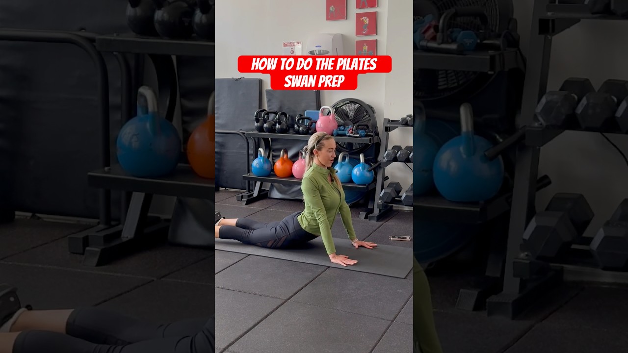 How to Do the Pilates Swan Prep - YouTube