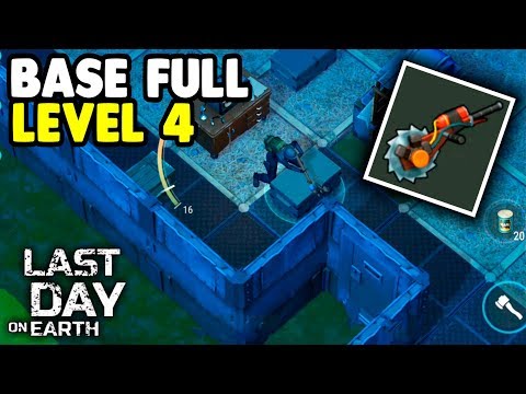 INVADI Base Full Parede Level 4 - Last Day On Earth