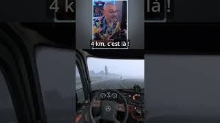 Chauffeurs, ne lâchez jamais votre livraison 👋🤣 #shorts #ets2