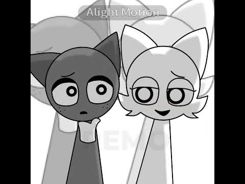 gray x wenda pt2 #alightmotion #shorts #animation #sprunki #wenda #gray