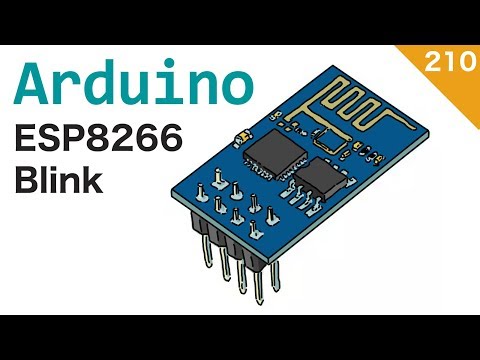 Blink su ESP8266 programmata con Arduino IDE - #210
