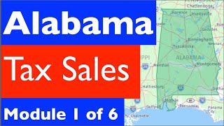 Alabama Tax Sales - Everything you need to know