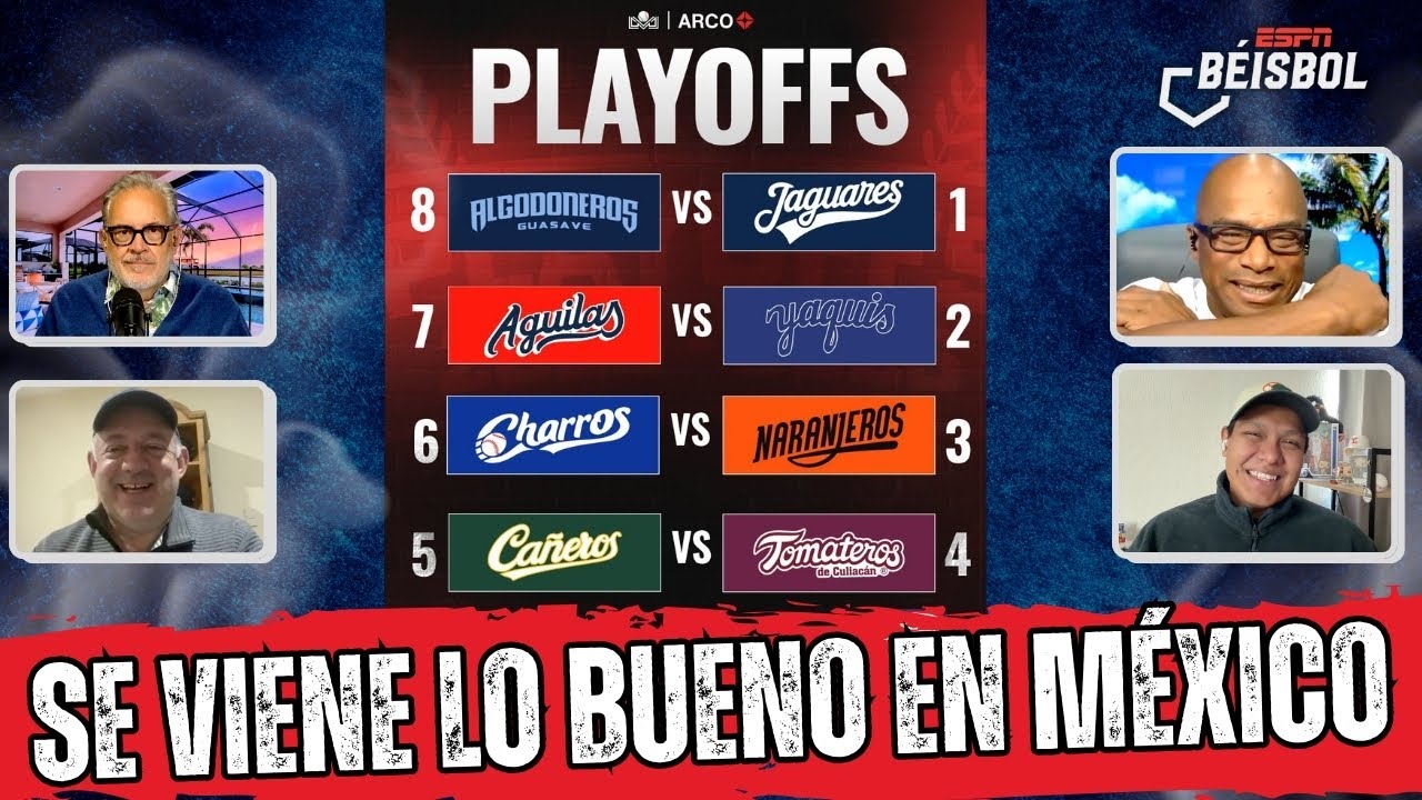 LA LIGA MEXICANA DEL PACÍFICO ya tiene LISTOS los PLAYOFFS. ¿Cuál será la final? | ESPN Beisbol