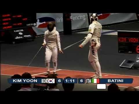 Belfast World Championships 2009 JWF - L8 - Kim KOR v Batini ITA