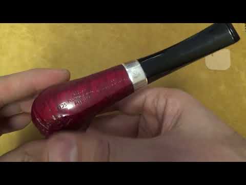 Pipa Dunhill Ruby Bark gruppo 4 - 4135 (2024) - con vera in argento 10mm lavorata - DHRB50
