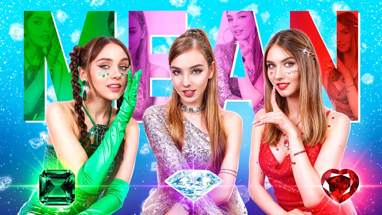 Émeraude, Rubis et Diamant sont devenus des Méchantes! Les Filles font honte à l’École!