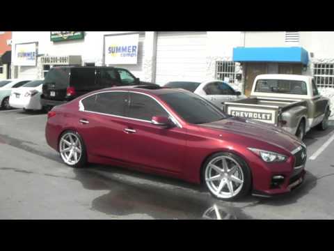 877-544-8473 20 Inch Rohana RC7 Silver Wheels 2015 Infiniti Q50 Rims Free Shipping Miami
