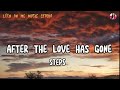 After the love has gone lyrics - Steps