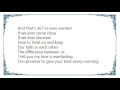 Jennifer Love Hewitt - The Difference Between Us Lyrics