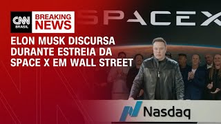 SpaceX estreia em Wall Street nesta sexta (12) com maior IPO da história | LIVE CNN