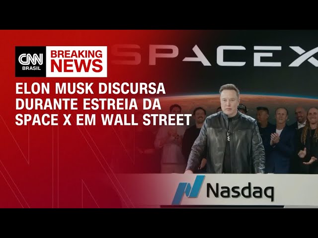 SpaceX estreia em Wall Street nesta sexta (12) com maior IPO da história | LIVE CNN