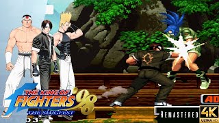 The King Of Fighters 98 SlugFest - Hero Team (Arcade/JPN/1998) 4K 60FPS