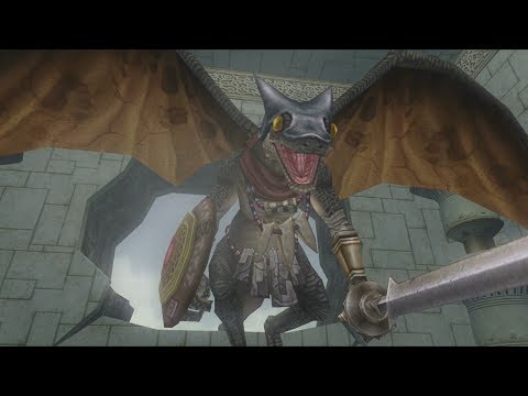 Zelda Twilight Princess HD Challenge Walkthrough Hero Mode No Damage Part 20 City in the Sky