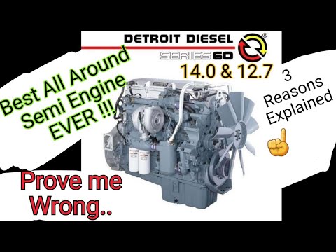 DETROIT DIESEL 60 SERIES is the best semi motor ever !! (all around) 3 reasons why? Prove me wrong