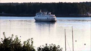 preview picture of video 'A peaceful evening in Boothbay Harbor, Maine'