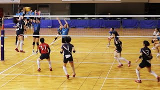 【2025国スポ近畿・女子】京都vs奈良　第３セット＜女子バレーボール＞